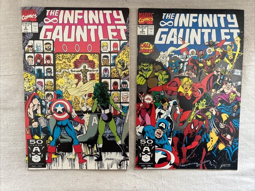 Infinity gauntlet and 3 - infinity,