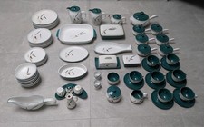 Denby greenwheat dinner set - denby,