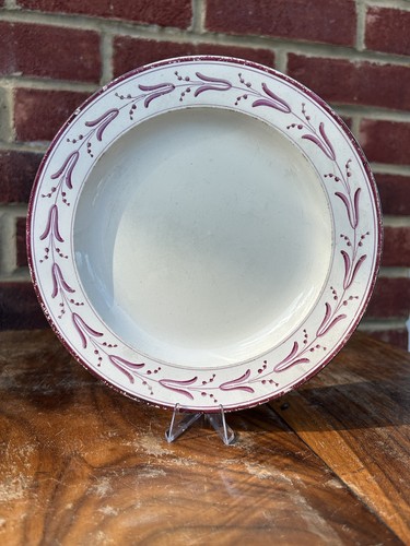 Early creamware hand painted - early,