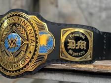 New intercontinental championship belt wrestling replica title 4mm adult size