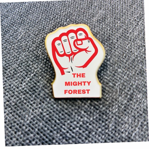 Nottingham forest metal pin - forest,