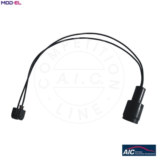 Warning contact brake pad wear - contact,