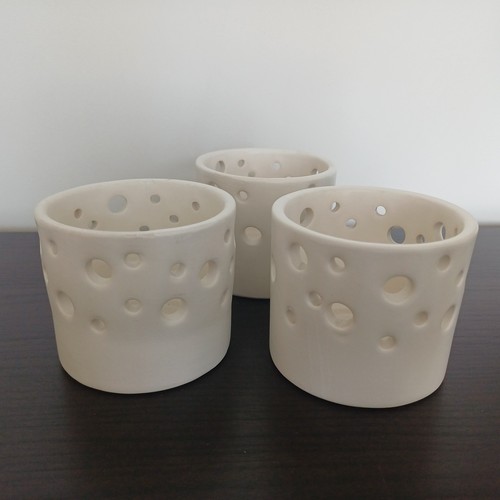 Ikea ceramic candle - x,