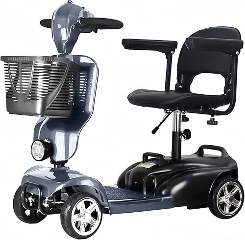 Portable mobility scooter grey - mobility,