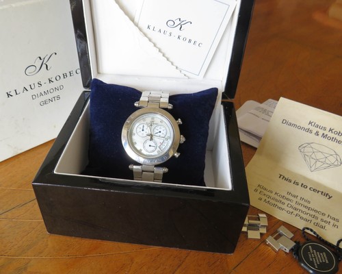 Mens klaus kobec - kobec, chronograph