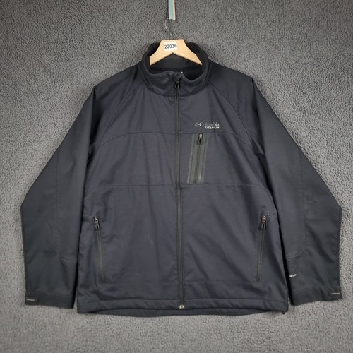 Columbia jacket mens black - columbia, xl