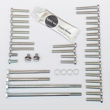 Kawasaki Z1/Z1A/B, Z900 JIS Screw Kit Zinc ( inc Hex bolts)