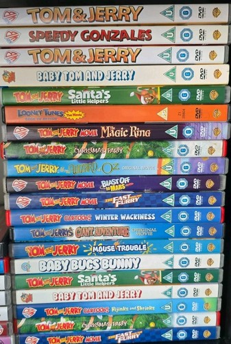 Tom jerry looney tunes dvd - tom,