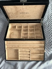 Pandora Rare Black Jewellery Box