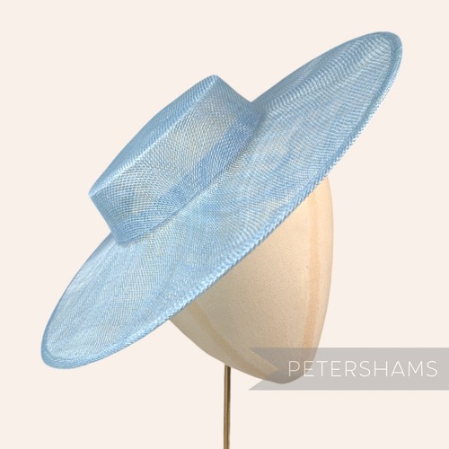 Large brim sinamay boater - large,