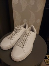 Bee Inspired Trainers In White Size 10