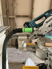 Makita 36v Mitre Saw Dust