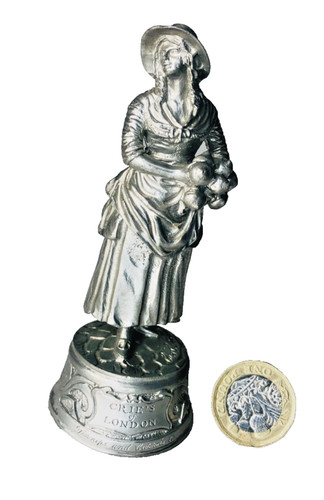 Cries london pewter figure - of,