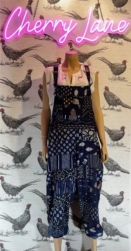 New patchwork dungarees - patchwork,