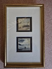 Set Of Two Framed Watercolour