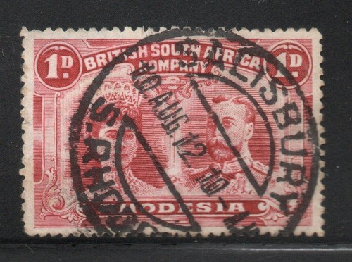 Rhodesia 1910 shade of - 1910-13,