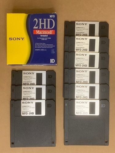Sony mfd 2hd pack - 9, 3.5"