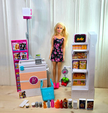 Barbie supermaket grocery store playset mattel