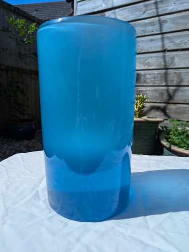 Vintage azure blue cased - blue,