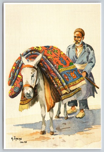 Postcard art advertisement - postcard,