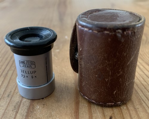 Vintage carl zeiss telup - 2,5, x