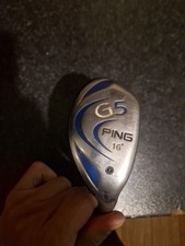 Ping G5 #2 Hybrid / 16 Degree / Stiff Flex Aldila NV Green 85 Shaft