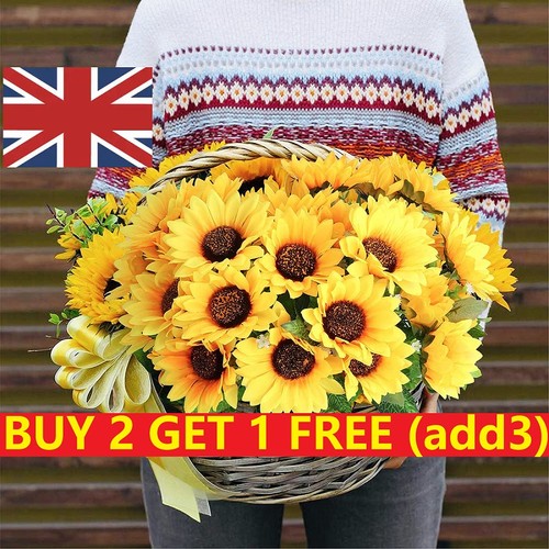 Artificial large sunflowers - artificial,