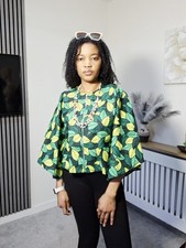 African ankara butterfly - butterfly, top
