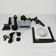 TomTom GO Car Portable GPS Navigator Silver Black 4" Display w/ SD Card 4V00.710