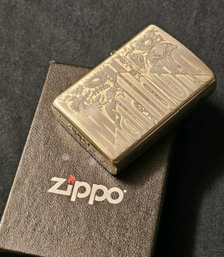 Zippo marlboro flower silver - flower,
