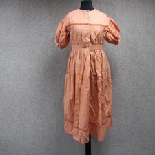 WOMENS HANDMADE VINTAGE 60s TANK DRESS SIZE 6 SKU NC08765]