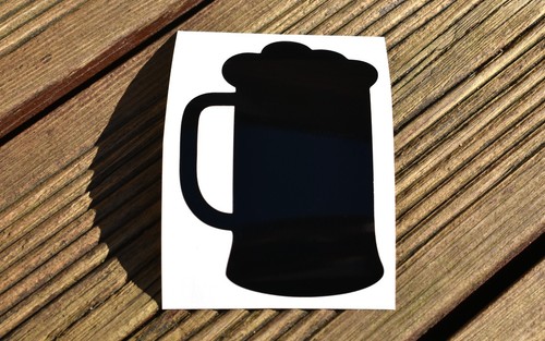Beer pint pub vinyl - pint, decal