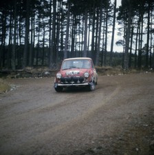 Timo Makinen and Paul Easter Mini Cooper S 1966 Rally Car Racing Old Photo 19