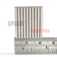 Tiny 2x1 mm Magnets Small