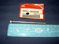 HONDA VT125 XL125 XR250 TRX300 NOS GEN FLANGE BOLT  6X90  96001-0609000