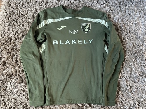 Norwich city match worn - match, staff