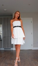 white summer dress