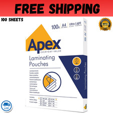 A4 Laminating Pouches – 100