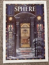 The Sphere Magazine 9 November 1956 Christmas Number Millar Watt Cover
