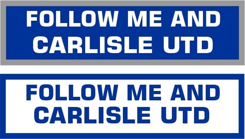 Carlisle utd follow pin - carlisle, me