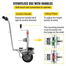 350W Motorised Jockey Wheel