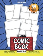 Blank comic book - book, kids