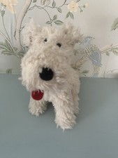 Rare tintin moulinsart “Snowy” Vintage Fluffy 
