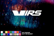 VRS Vinyl Sticker Decal Logo Window EURO FUNNY