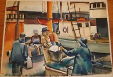 1) Work Boat 2) WW2 Aircraft