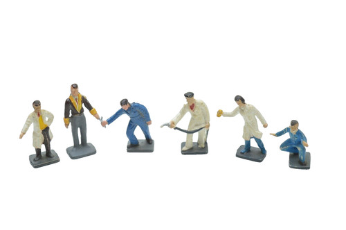 Corgi 1505 garage - garage, attendants
