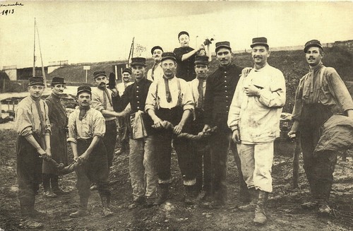Postcard french soldiers - postcard,