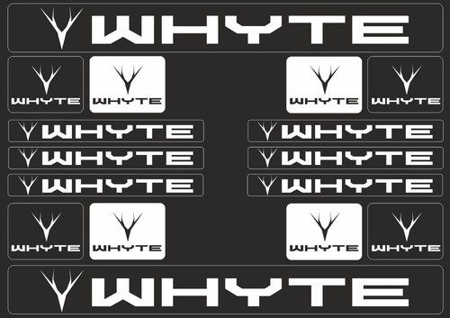 Vinyl bike stickers - vinyl,