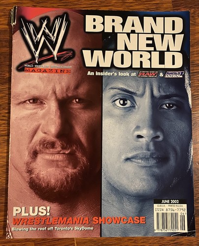 Wwe magazine june 2002 issue - 2002,