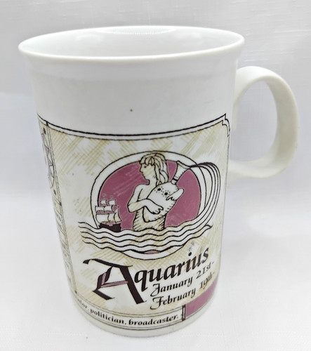 Dunoon zodiac mug - zodiac,